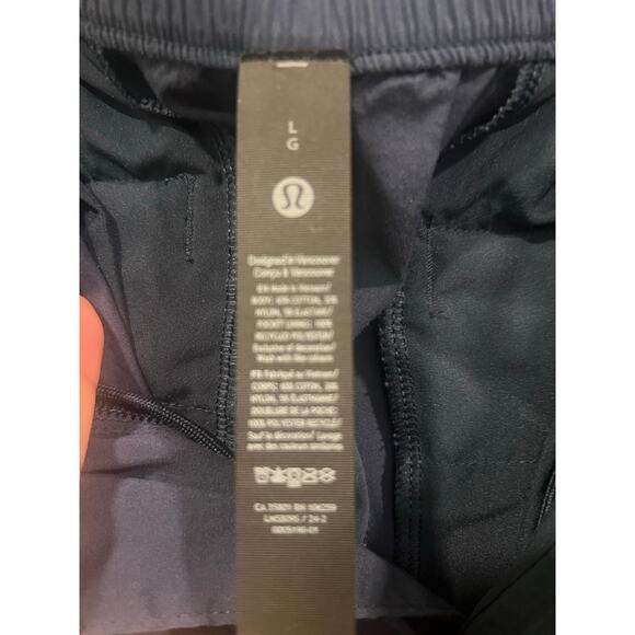 Lululemon Mens Classic Fit Pants Blue Large Athleisure Gym Loungewear - Picture 8 of 11